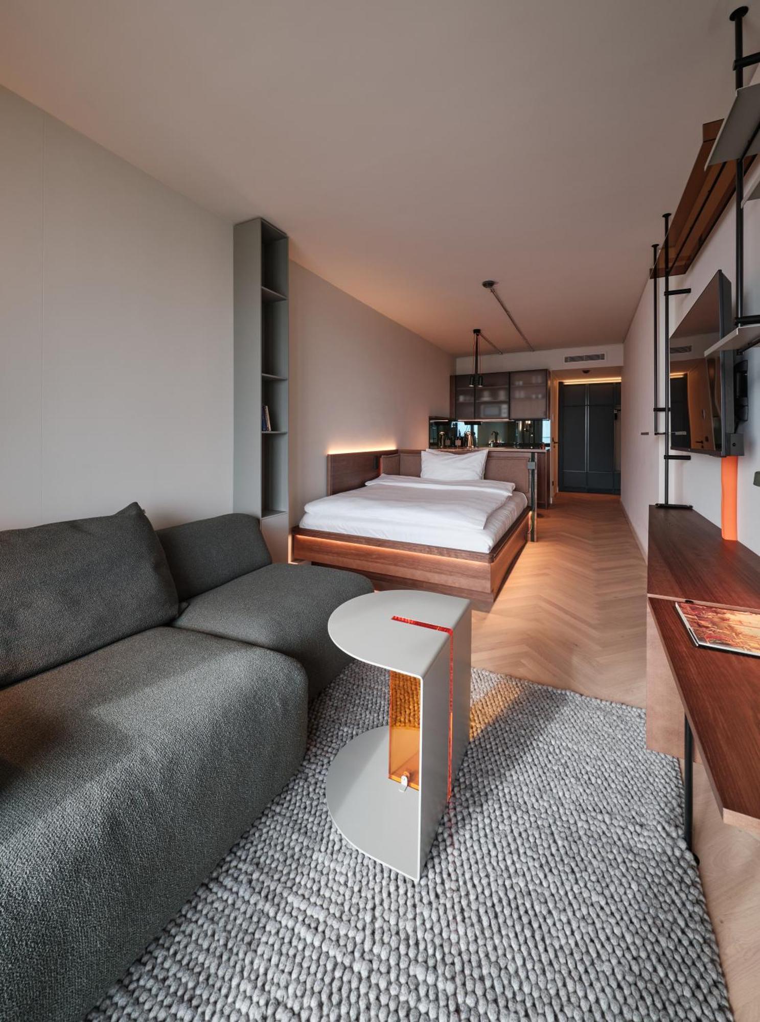 The Zipper Hotel Und Apartments Dusseldorf Exterior photo